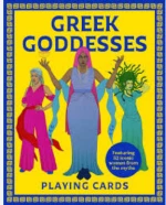 Greek Goddesses Playing Cards