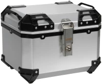 Lampa – Βαλιτσάκι Μοτοσυκλέτας T-Box 35L Ασημί για Ασφαλή Μεταφορά Εξοπλισμού με Σύστημα Γρήγορης Απελευθέρωσης – 1 Τεμ. (9166.6-LM)