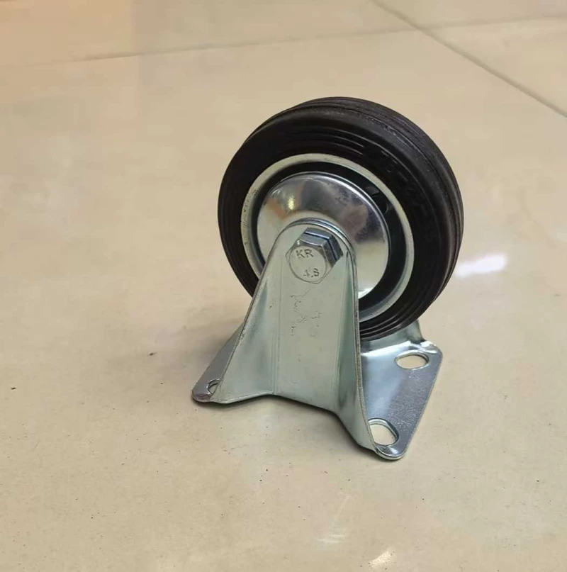 Ρόδα επίπλων σταθερή - 3" - 037075-75 - 1 τεμάχιο - 228489