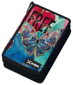 Κασετίνα Διπλή Γεμάτη Xscape Butterfly