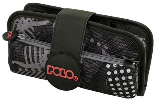 POLO Κασετίνα Rubber Grey Pattern