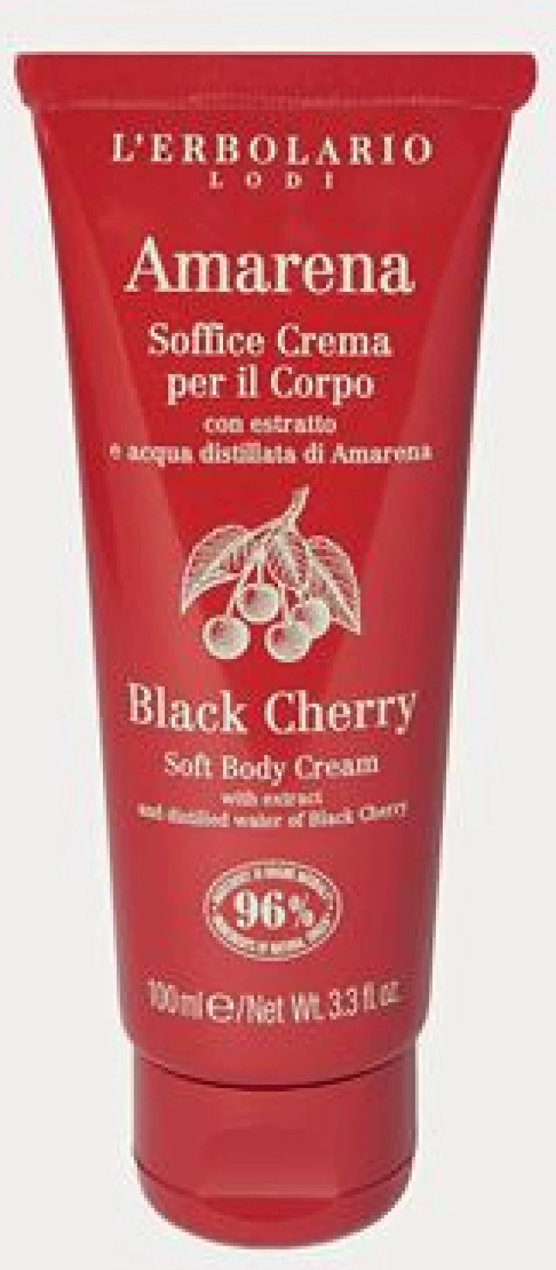 L'erbolario Amarena (Black Cherry) Κρέμα Σώματος 100ml