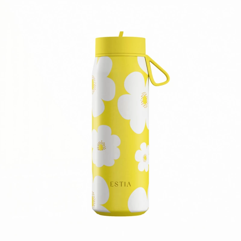 Estia Θερμος Pulse  Save the Aegean 500ml Yellow Daisy
