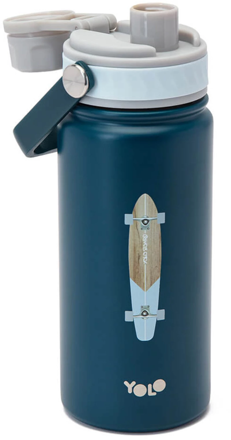 Μπουκάλι Θερμός Με Λαβλη Yolo 500ml Skateboard | 90534