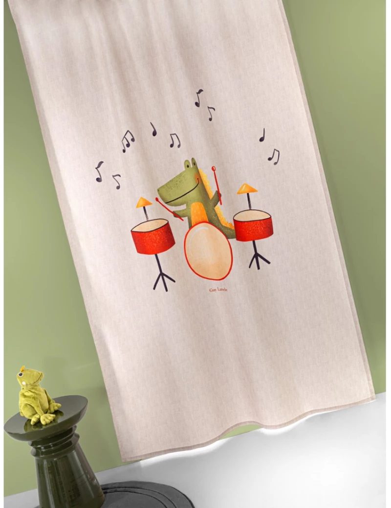 Παιδική Κουρτίνα Guy Laroche Bebe Band Natural 145x270