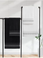 Stewehome Σετ πετσέτες μπάνιου από βαμβάκι 4 τεμαχίων 70x140 cm