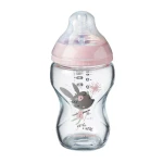 Μπιμπερό Γυάλινο Μικρή Ροή Tommee Tippee Με Σχέδιο 250ml