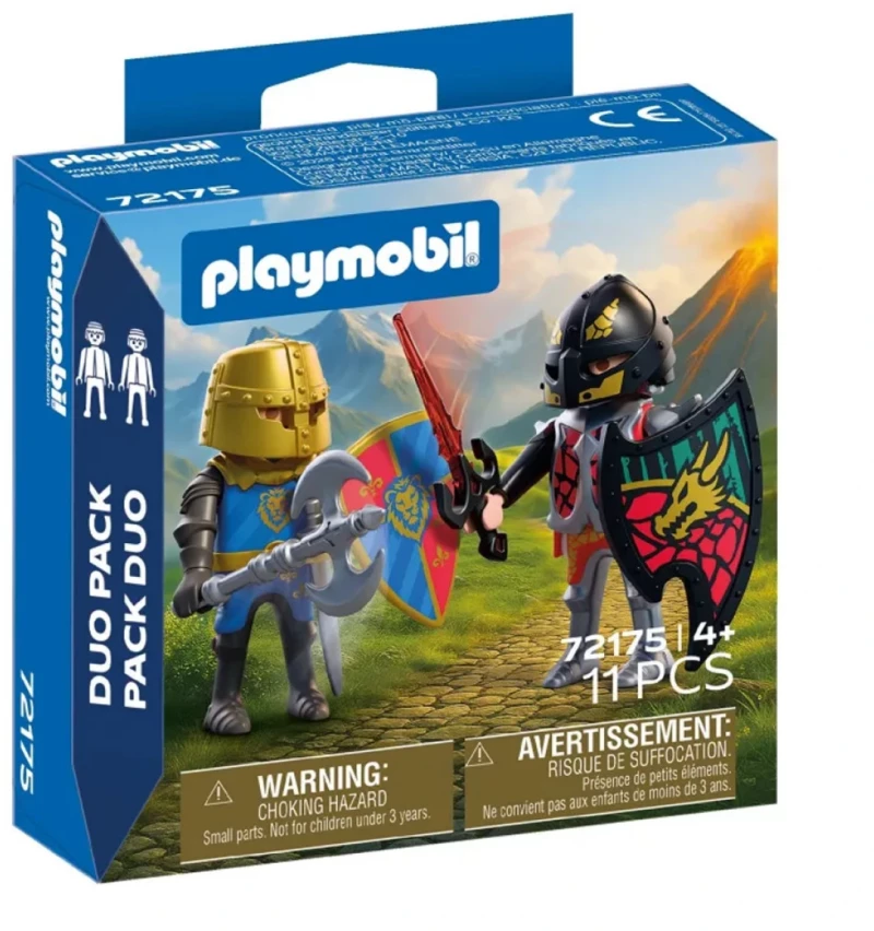 PLAYMOBIL DUO PACK ΙΠΠΟΤΕΣ ΣΕ ΜΟΝΟΜΑΧΙΑ- 72175