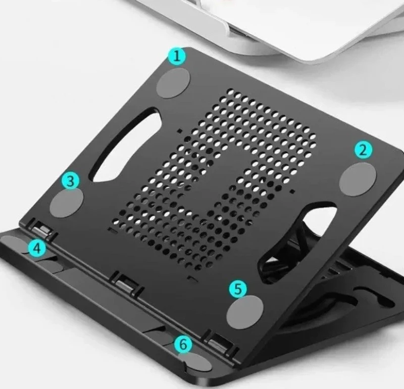 Andowl Q-ZJ011 Βάση Στήριξης Φορητού Υπολογιστή/tablet Μαύρο