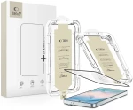 Tech‑Protect Quick Set AR+ Tempered Glass Samsung Galaxy S26+ Plus Black