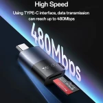 Yesido Card Reader GS37 Type‑C Black