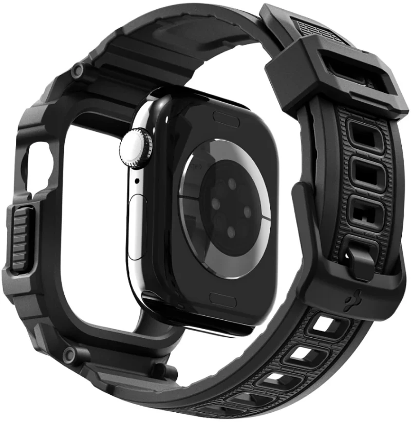 Spigen Θήκη - Λουράκι Rugged Armor ”Pro” V2 Apple Watch 10 / 11 (42 mm) Matte Black