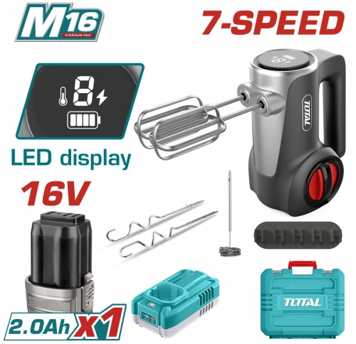 Total TMK023K Μίξερ Χειρός 125W