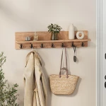 Κρεμάστρα τοίχου Kery χρώμα pine oak 91x11x20εκ.