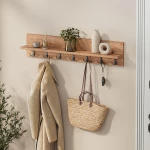 Κρεμάστρα τοίχου Kery χρώμα pine oak 91x11x20εκ.