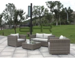 MADRIT ΤΡΑΠΕΖΑΚΙ ΣΑΛΟΝΙΟΥ  RATTAN 77x77x32,5cm