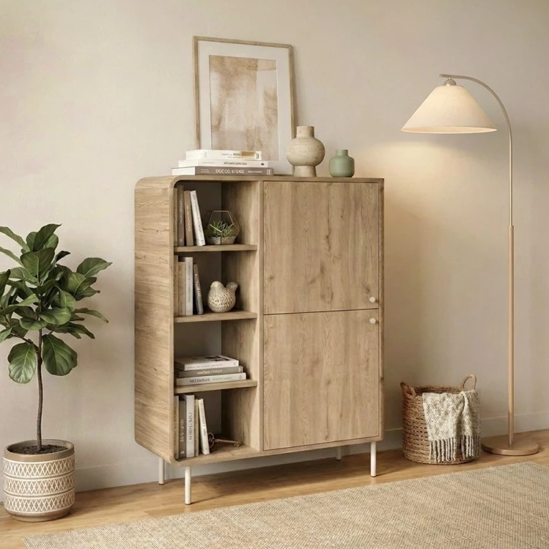Μπουφές Colia χρώμα sepet oak 85x44x120,4εκ.