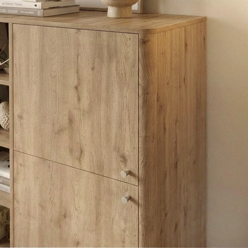 Μπουφές Colia χρώμα sepet oak 85x44x120,4εκ.