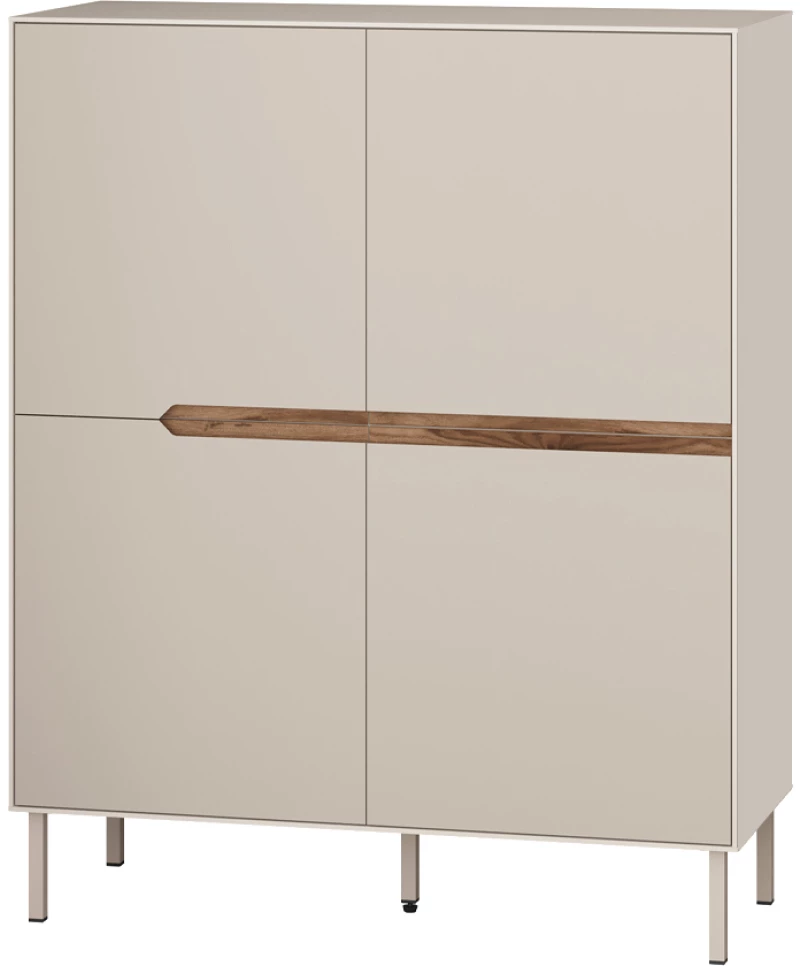 Μπουφές Arch χρώμα sandstone 98x40x120,5εκ.