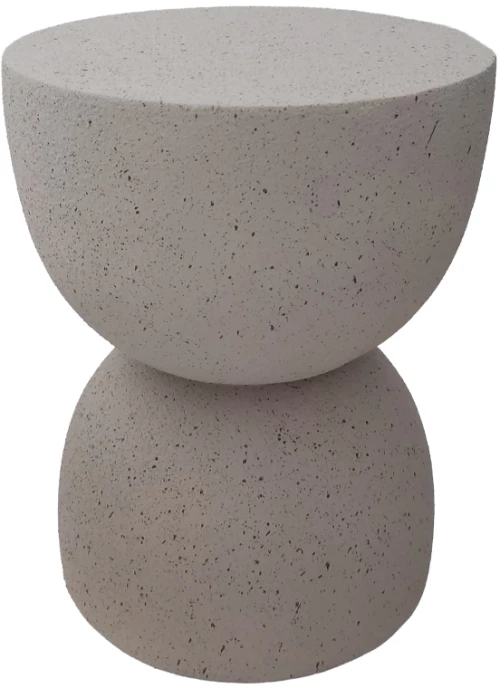 DUO SIDE TABLE TERRAZZO 34x34x45cm