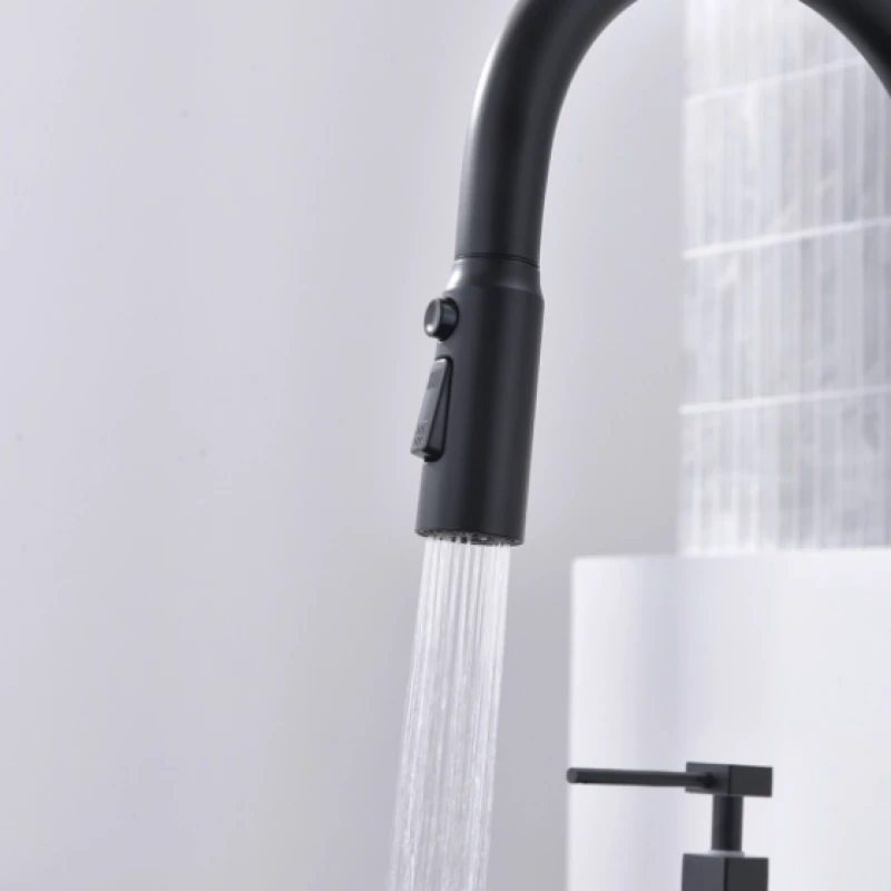 Ένθετος Νεροχύτης AQUARIS BG8276 BLACK + Μπαταρία Κουζίνας 7567131MB BLACK
