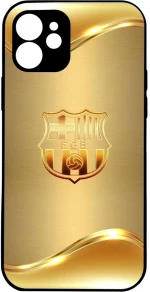 CUSTOM Barcelona in Gold - iPhone 13
