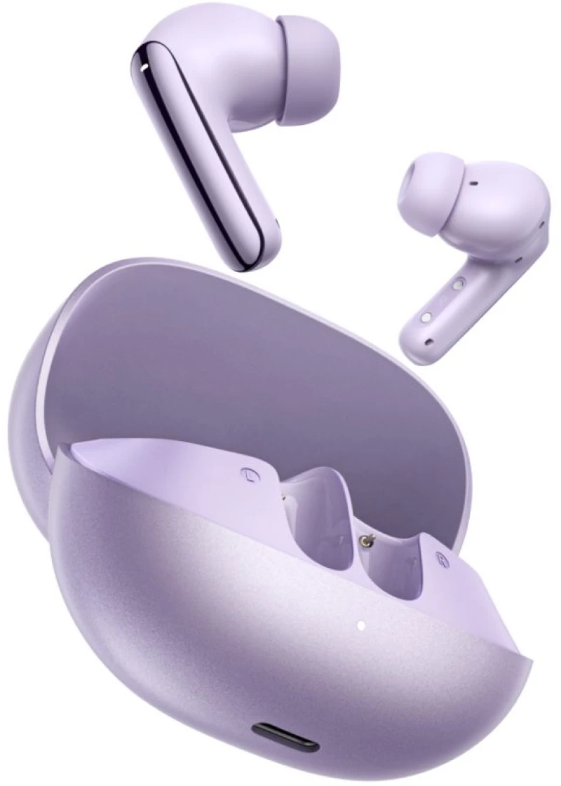 QCY MeloBuds N20 Purple - TWS BT 6.0 ANC Earbuds 10H/40h IPX4 iOS Android