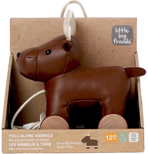Bruce the pull along Moose