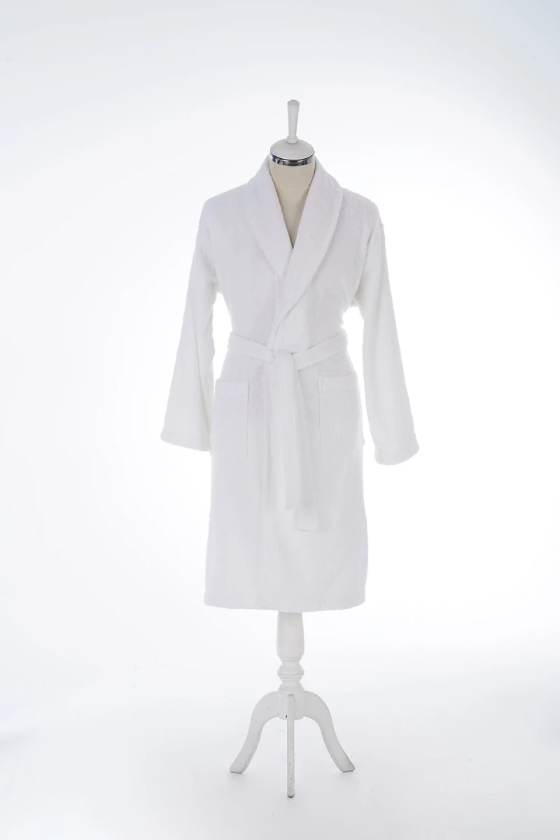 Stewehome Μπουρνούζι με γιακά σάλι από βαμβάκι (2XL)