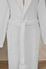 Stewehome Μπουρνούζι με γιακά σάλι από βαμβάκι (2XL)