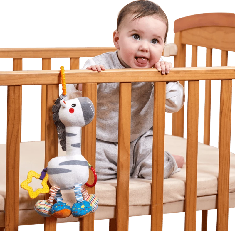 Zoe the Zebra, αισθητηριακό κρεμαστό παιχνίδι με μασητικά, Tumama
