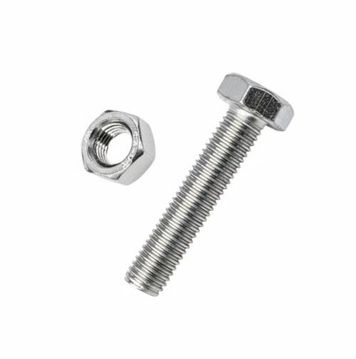 Εξάγωνη βίδα με παξιμάδι - M8×50mm+M8 - Σετ 12 πακέτα των 3 ζευγαριών - 201949