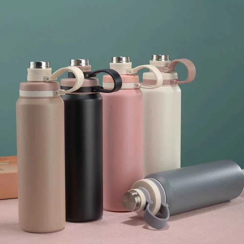 Φορητό παγούρι-θερμός - 600ml - 413395 - Black