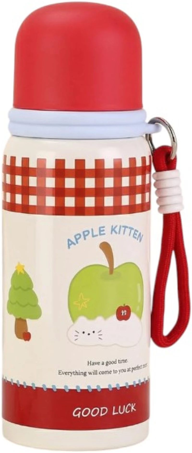 Παιδικό παγούρι-θερμός - 600ml - 413401 - Red