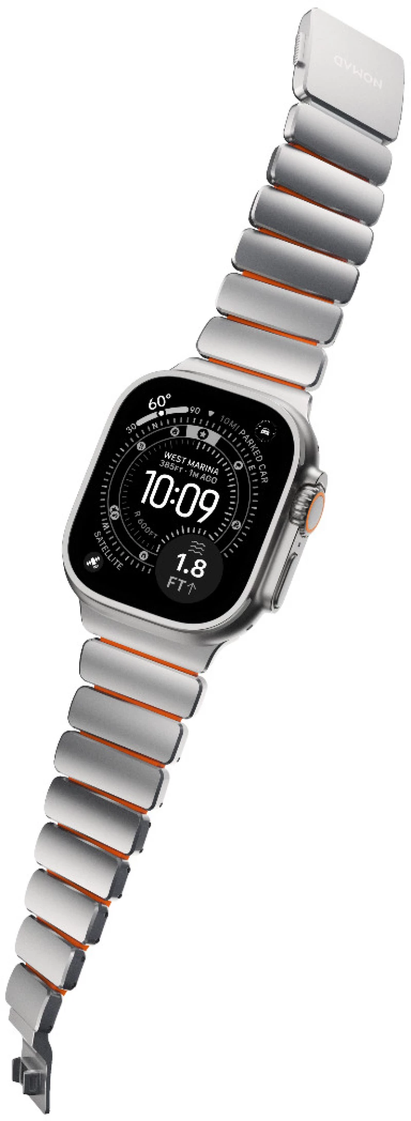 Nomad Stratos Band Natural Titanium