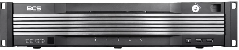 Rejestrator IP 64-kana owy BCS-U-NVR6408R-A-4K(2X12TB)