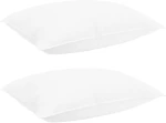 vidaXL Σετ πάπλωμα Λευκό 200 x 220 cm Βαμβάκι, Μπαμπού, Πολυεστέρας