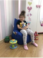 Stewehome Παιδική πολυθρόνα αχλάδι για ηλικίες 1 έως 8 ετών 35x40x60 cm