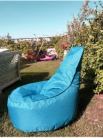 Stewehome Πολυθρόνα αχλάδι για καθιστικό με ύφασμα 55x40x70 cm