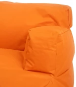 Stewehome Πολυθρόνα αχλάδι για καθιστικό με ύφασμα 80x80x70 cm