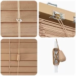 vidaXL Βενετσιάνικη Σκίαση Όψη Δρύς 155 x 250 εκ. 35 mm
