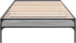 vidaXL Σκελετός Κρεβατιού Γκρι Sonoma 80 x 200 cm Επεξεργασμένο Ξύλο