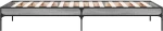 vidaXL Σκελετός Κρεβατιού Γκρι Sonoma 80 x 200 cm Επεξεργασμένο Ξύλο
