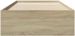 vidaXL Σκελετός Κρεβατιού Sonoma Δρυς 80 x 200 cm Επεξεργασμένο Ξύλο