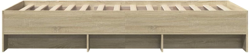 vidaXL Σκελετός Κρεβατιού Sonoma Δρυς 80 x 200 cm Επεξεργασμένο Ξύλο