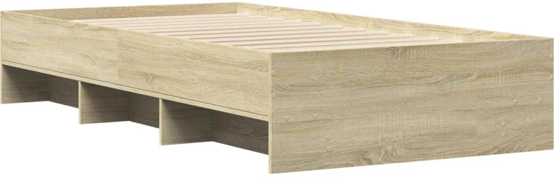 vidaXL Σκελετός Κρεβατιού Sonoma Δρυς 80 x 200 cm Επεξεργασμένο Ξύλο