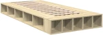 vidaXL Σκελετός κρεβατιού με αποθήκευση Sonoma Δρυς 80 x 200 cm