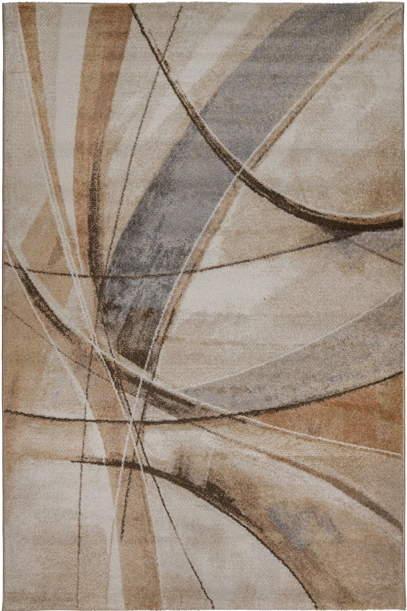 Χαλί Finesse 61442 White-Grey Βιοκαρπέτ 160X230cm