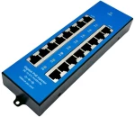 Conexpro POE-PAN8-GBM, passive Gigabit PoE metal panel, 8 ports