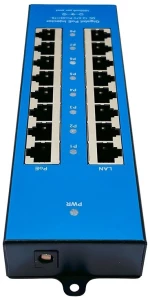 Conexpro POE-PAN8-GBM, passive Gigabit PoE metal panel, 8 ports